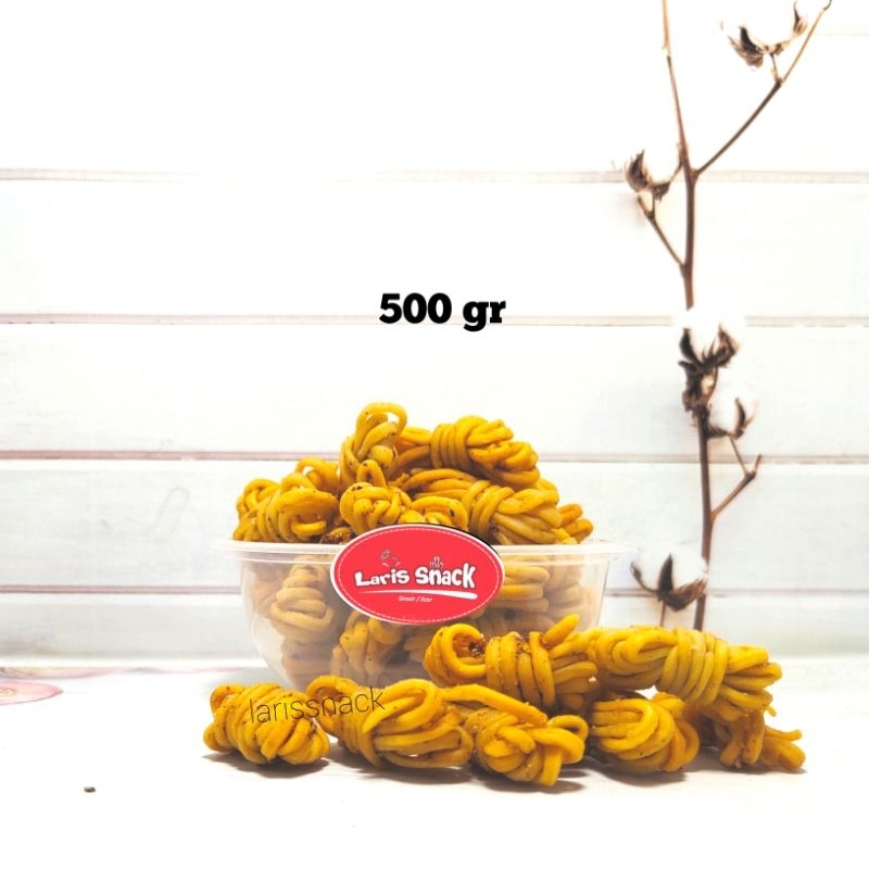 

MIE GULUNG PEDAS/MIE UWEL 500gr