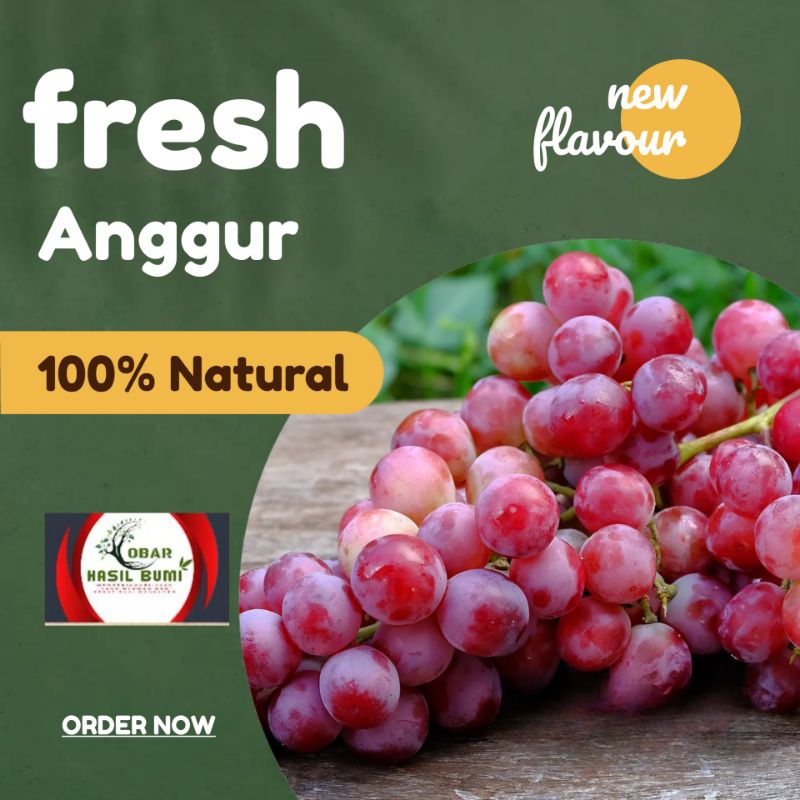 

Anggur red Super manis 1kg