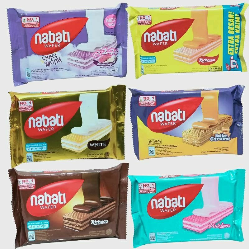 

Nabati Wafer / Nabati Extra besar