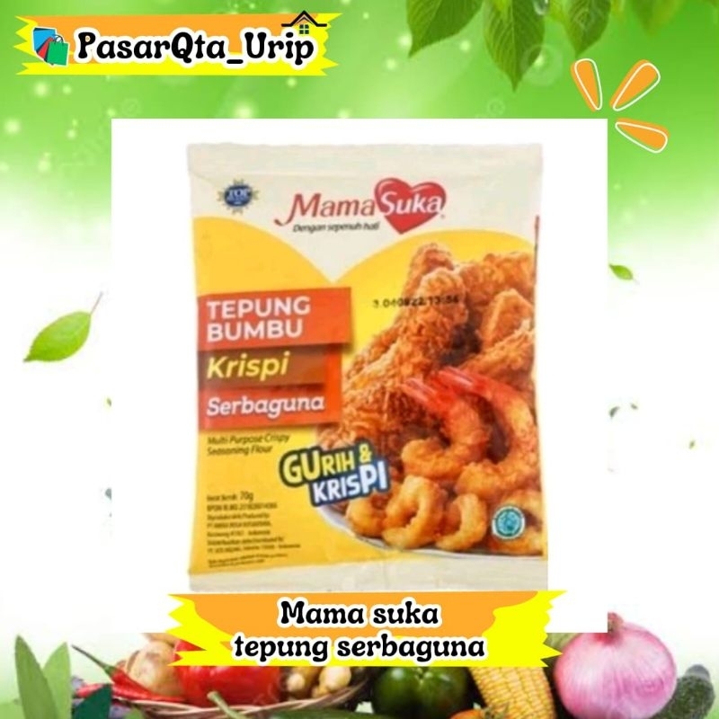 

70gr mama suka Tepung serbaguna krispi / pasar online makassar