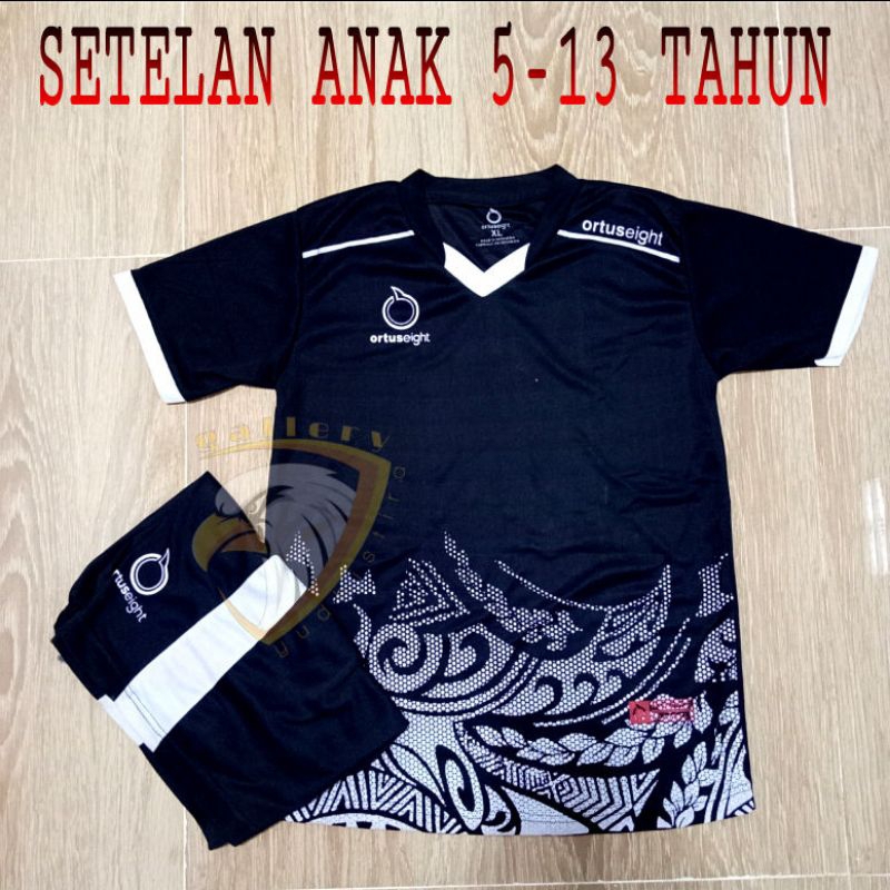 Terbaru stelan jersy bola anak bola futsal voli SSB junior putra putri seet baju celana