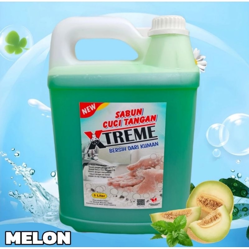 Sabun Cuci Tangan Antibakteri Ukuran 5 Liter