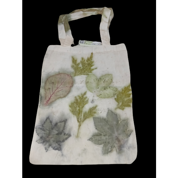 Tas Batik Ecoprint | Tas Kain | Tas Belanja | Tas Gaul | Tas Sekolah | Tote Bag Canvas | Kerajinan K