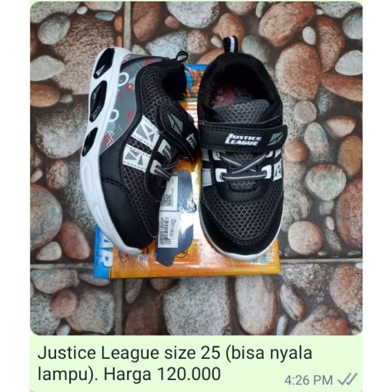 Justice League sepatu/sandal (part 2)