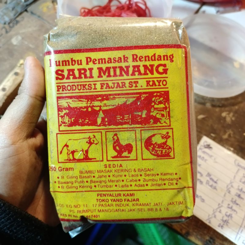 

Sari Minang Pemasak Rendang 250gr