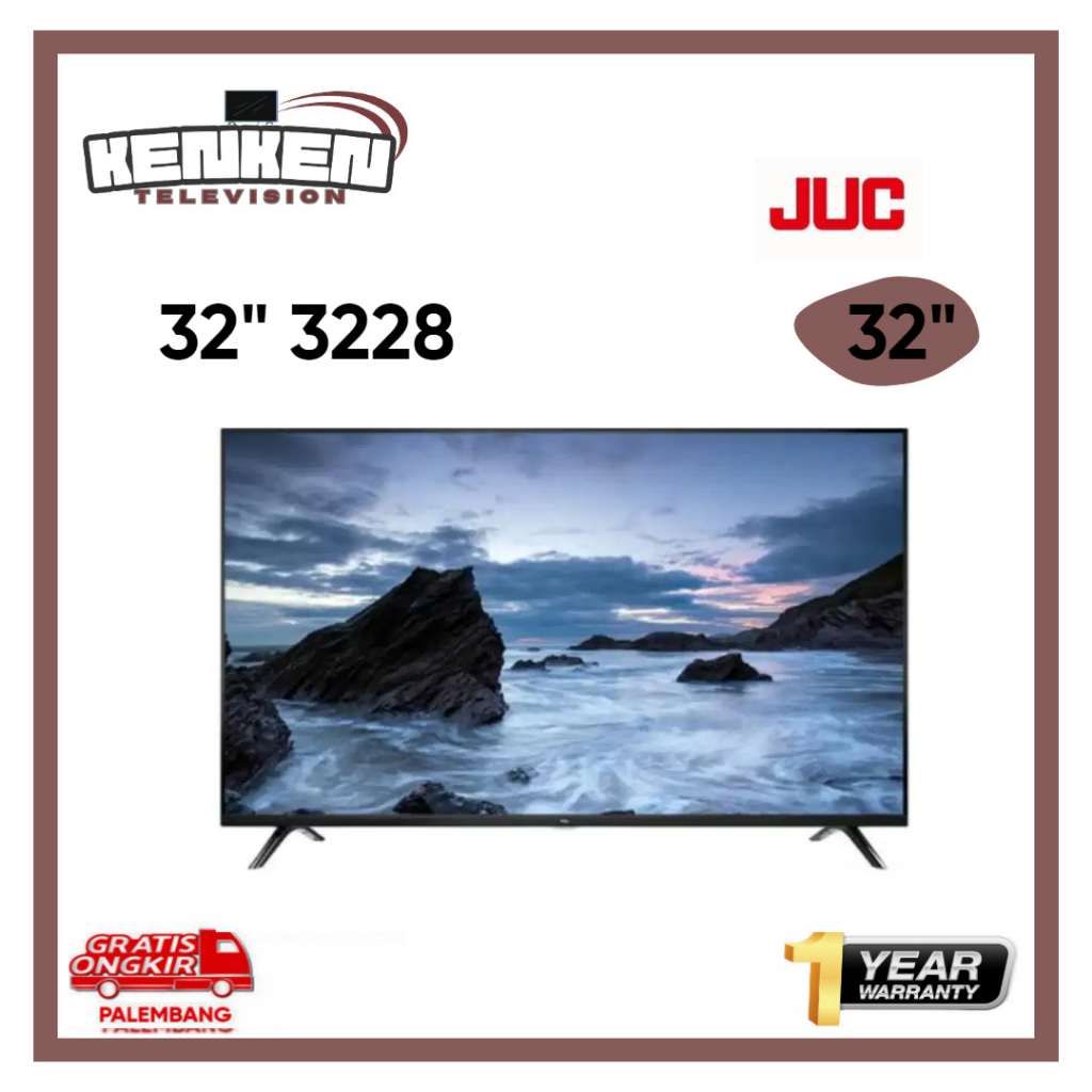 TV LED JUC 32 Inch TV LED Bisa untuk Monitor dan PC