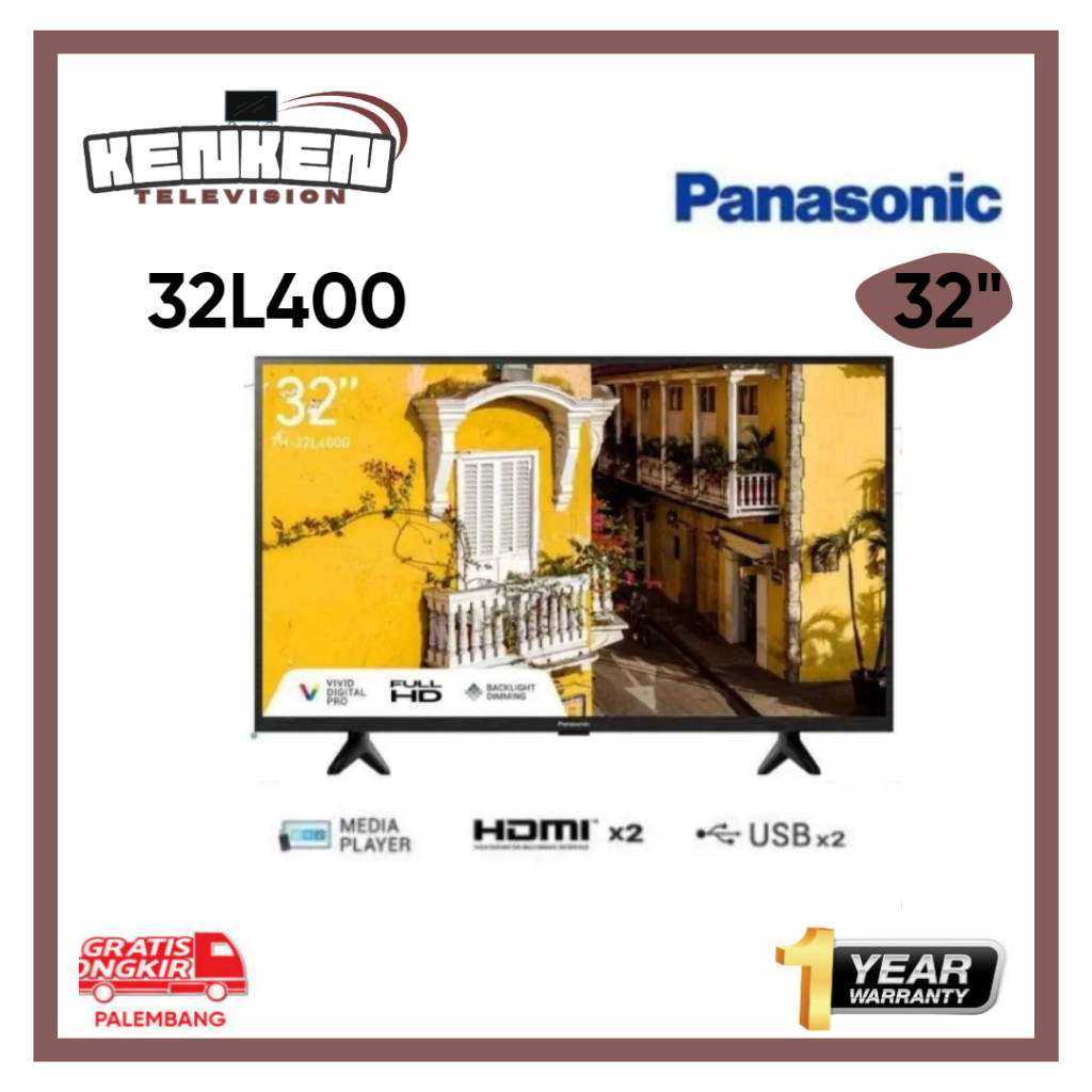 LED Panasonic Digital TV 32L400/43L410 LED Panasonic 32 Inch