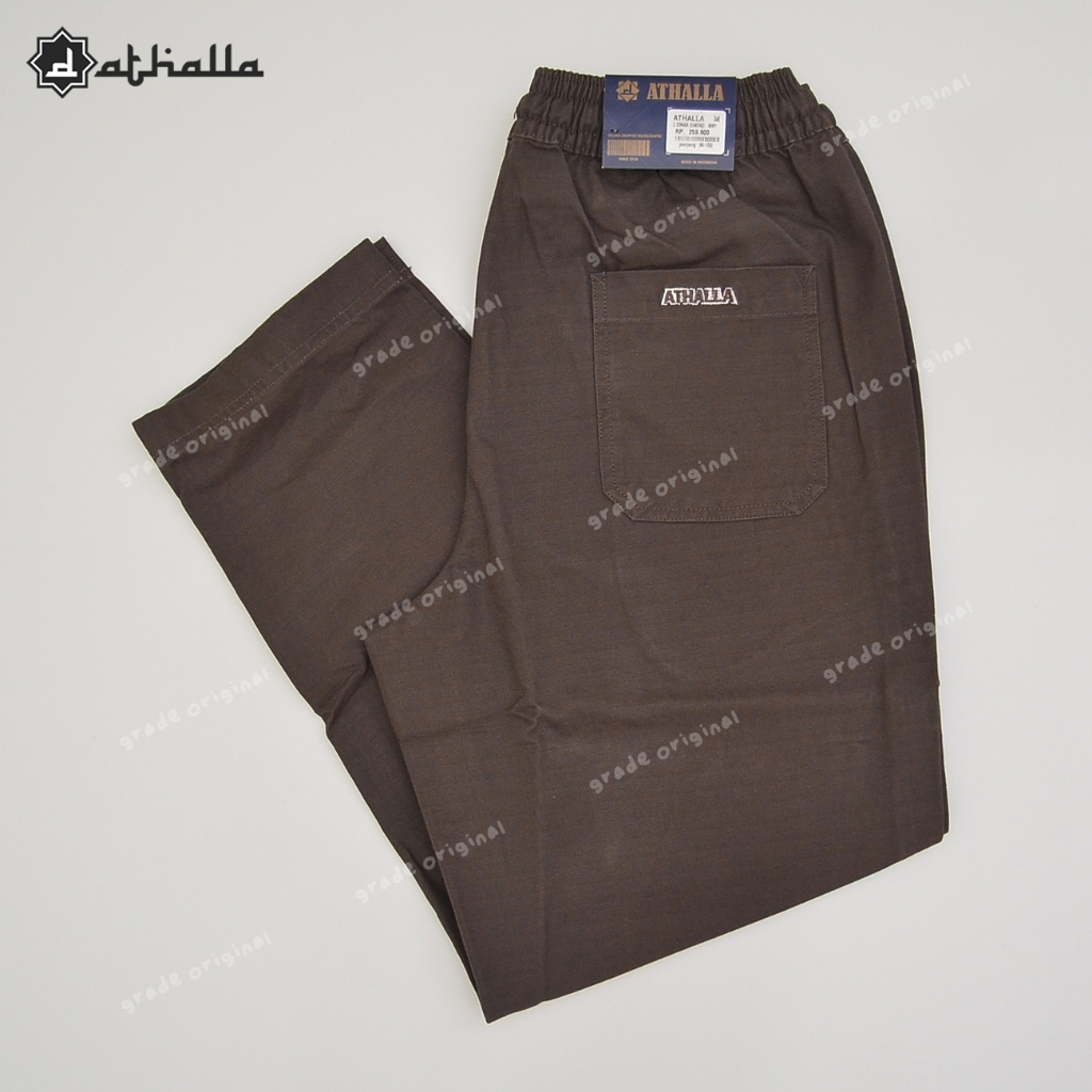 Celana Sirwal Panjang Pria Dewasa Jumbo Premium Syar'i Muslim Sholat 7/8 Cingkrang Kantor Kerja Sant