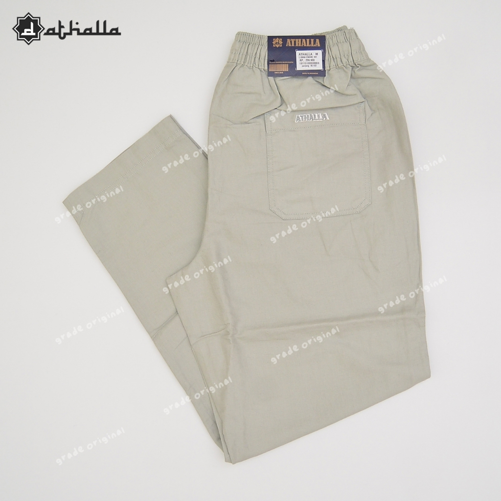 Celana Sirwal Pria Dewasa Jumbo Muslim Sholat Premium Panjang Cingkrang 7/8 Kerja Kantor Santai Pang