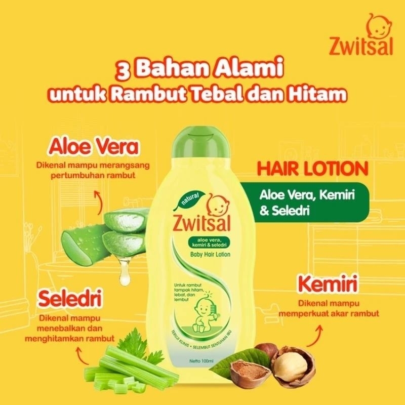 Zwitsal Hair Lotion 100 ml