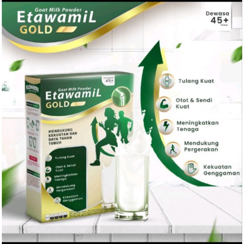 

susu ETAWAMIL GOLD susu kambing etawa bubuk sendi tulang cegah osteoporosis halal BPOM RI