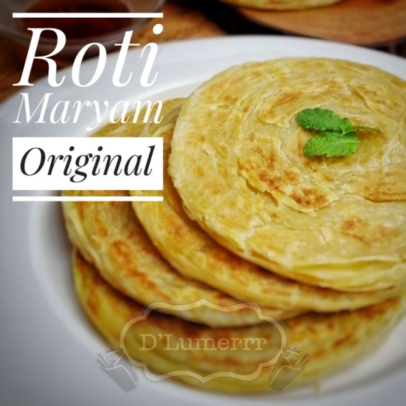 

Roti Maryam Original Jumbo Cane Canai isi 5 pcs