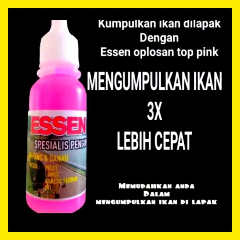 TERBAIK TERLARIS Essen Cairan Pengumpul Target Ikan di lapak target Semua Jenis Ikan Air tawar Penam