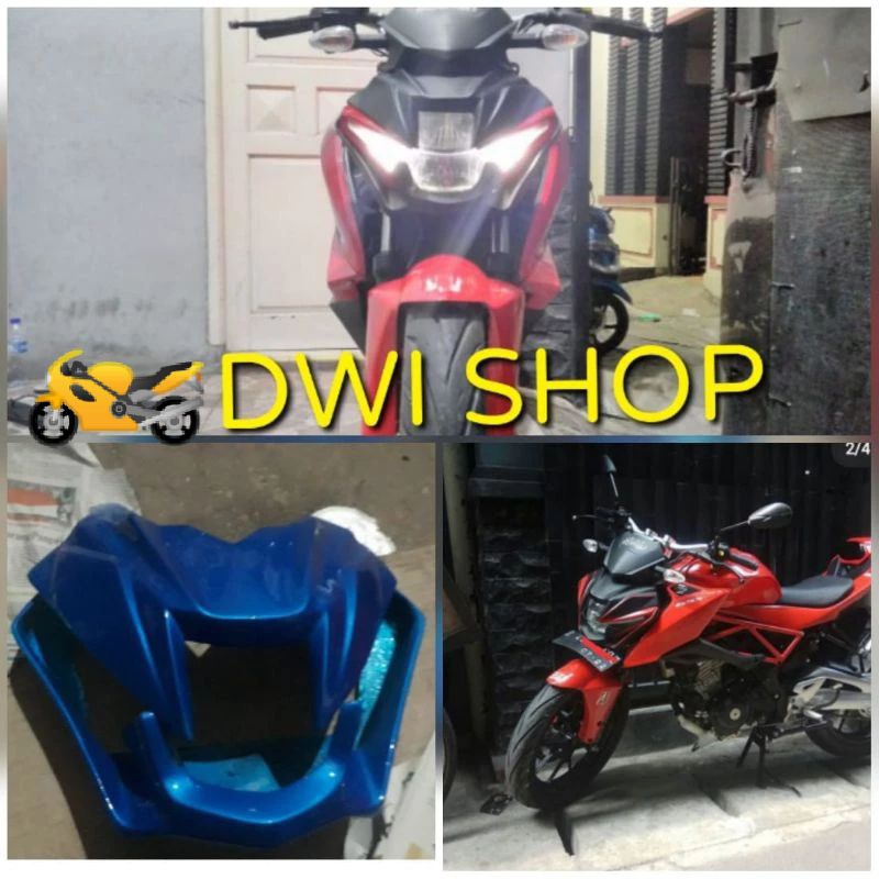 Cover headlamp atau Topeng Suzuki gsx s150