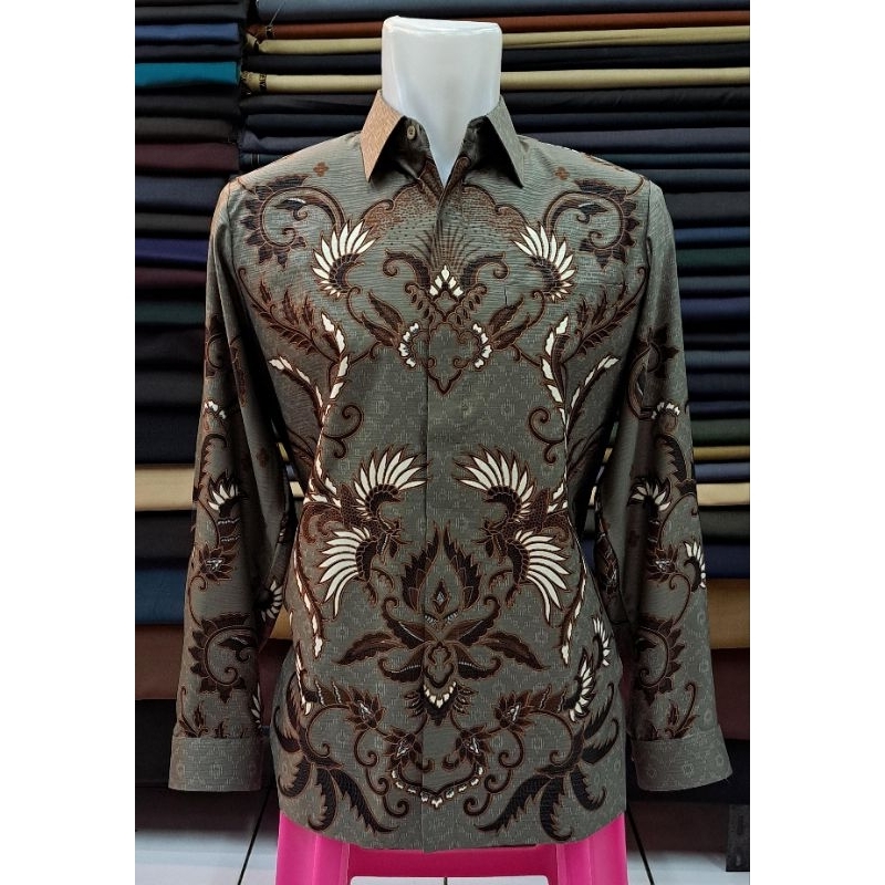 Batik Semi Sutera Serat Kayu