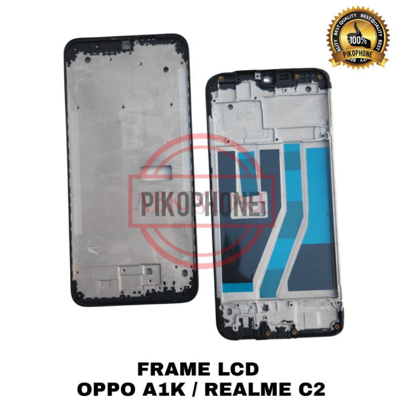 Frame lcd oppo a1k frame lcd realme c2 FRAME LCD - TATAKAN LCD - TULANG LCD REALME C2 / OPPO A1K
