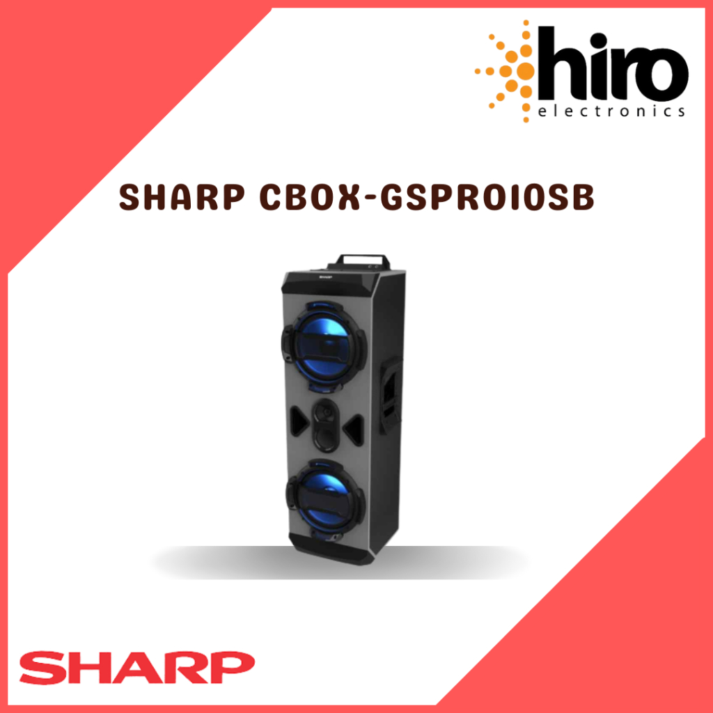 SPEAKER  SHARP CBOX-GSPRO10SB