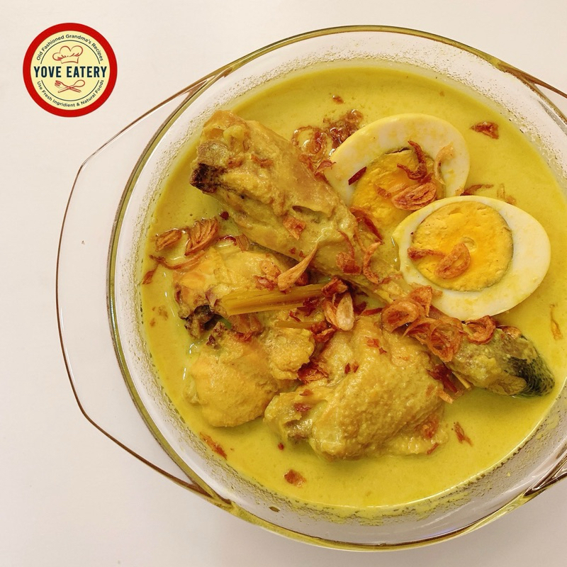 

Laksa Kuning Ayam Kampung & Telur