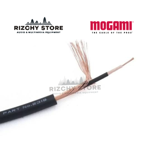Kabel instrument gitar bass mogami 2319 original jepang