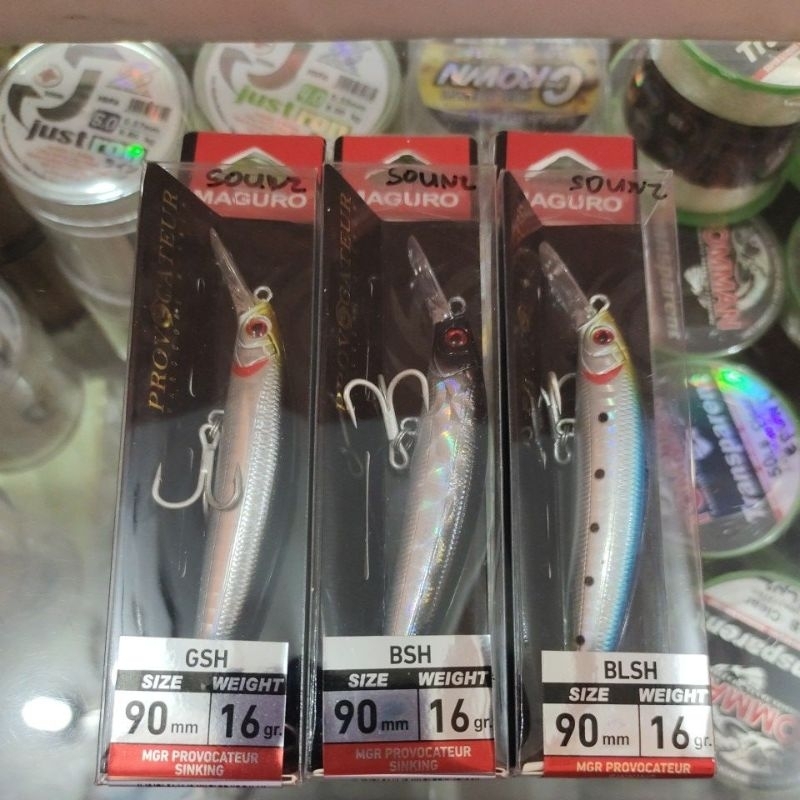 umpan minow maguro 90mm 16gr