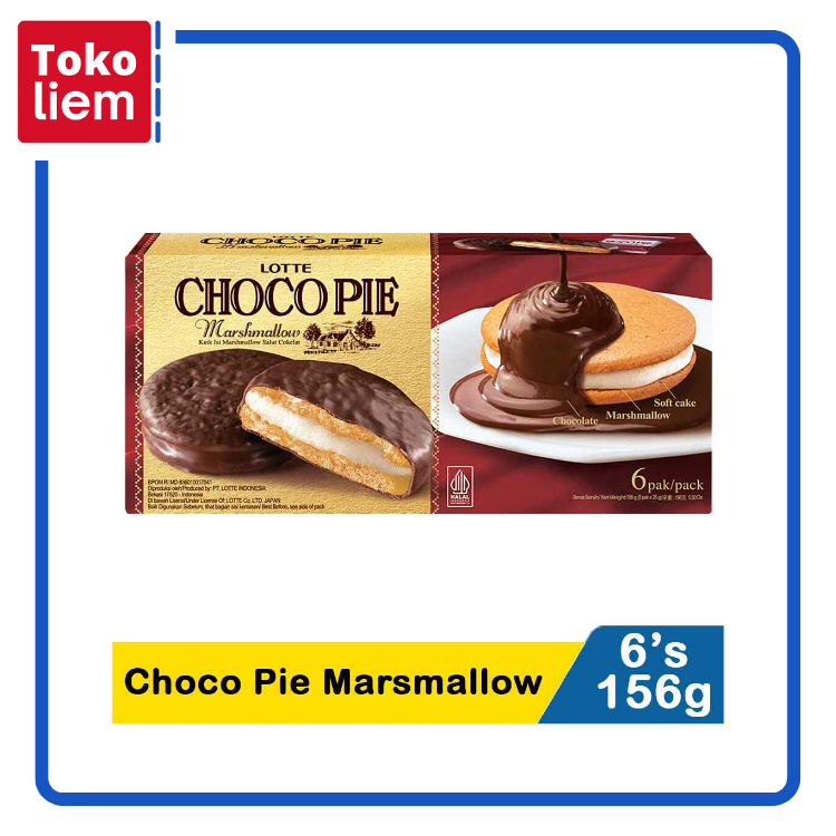 

Lotte Choco Pie Marsmallow 6'S 156G