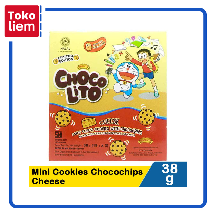 

Chocolito Mini Cookies Chocochips Rich Choco 38G