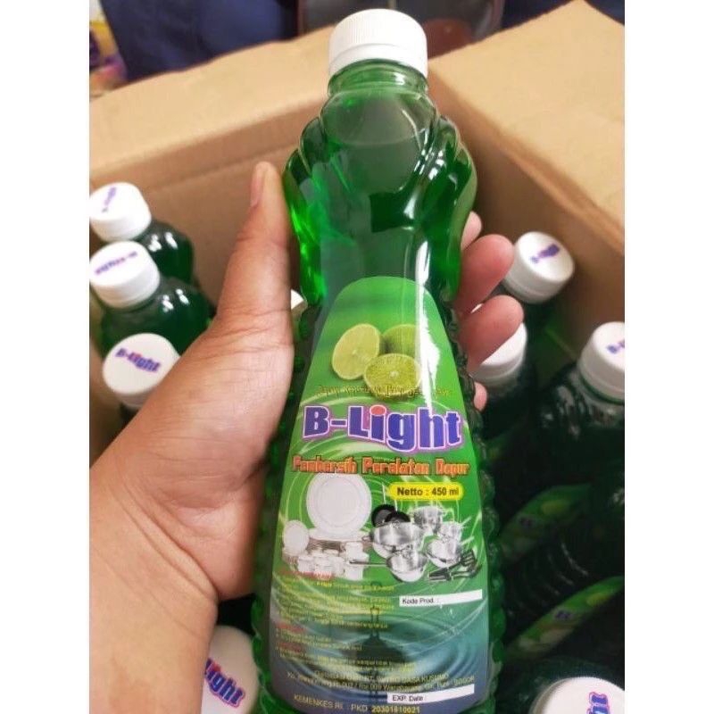 Sabun Cuci Piring B Light 450ml wangi