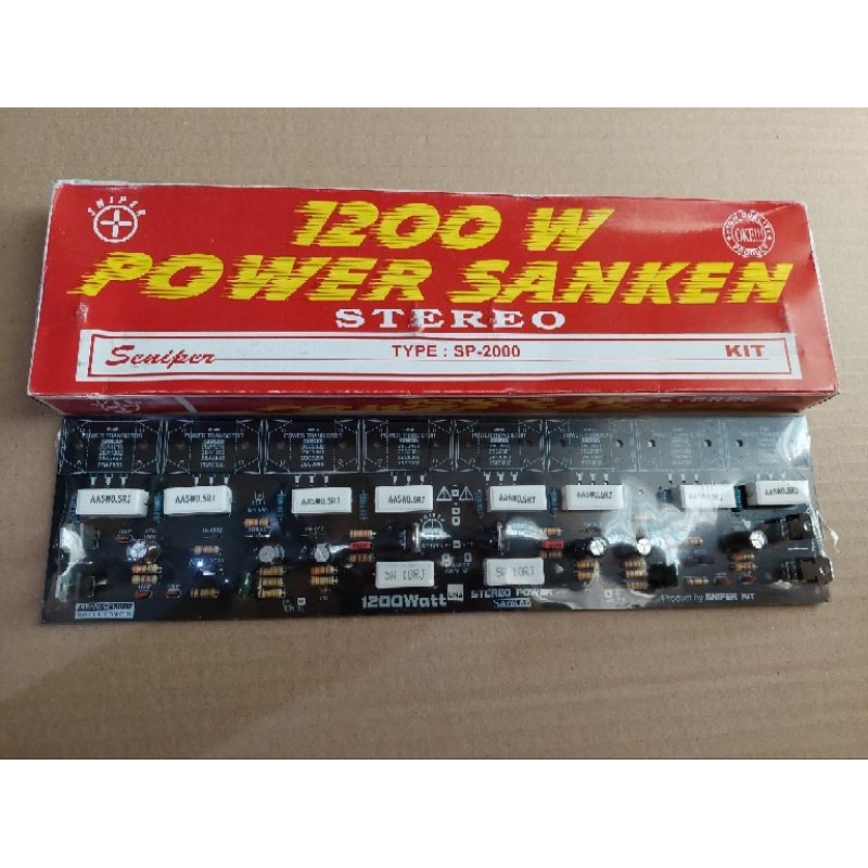 Driver Power sanken stereo 1200 watt