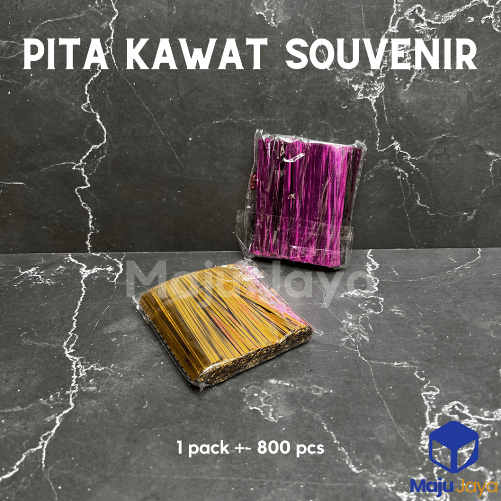 

Pita Kawat / Kawat kemasan / Twist Souvenir / Pita kawat potong / Twistie / Kawat warna warni