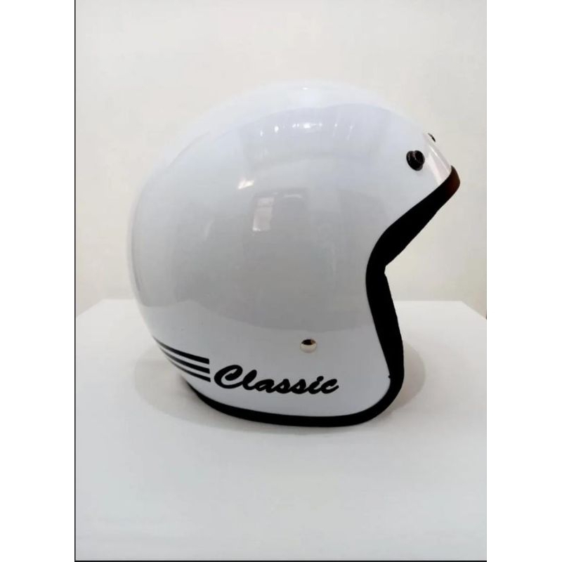 Helm Bogo Classic Tanpa Kaca hanya Helm saja helm dewasa