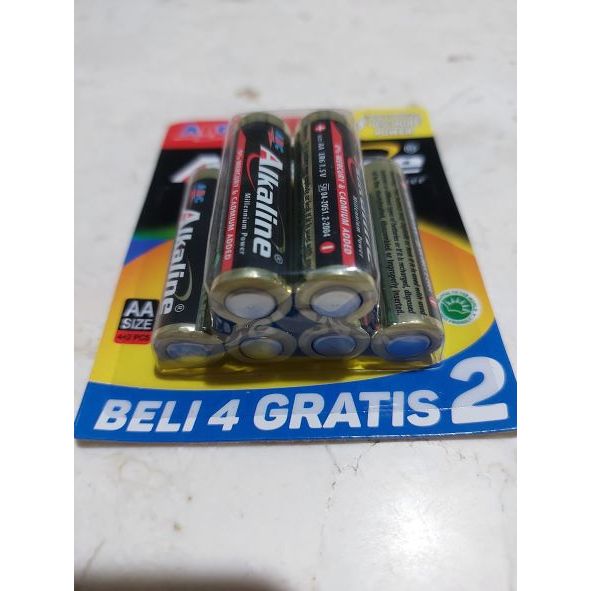 ALKALINE Baterai / Batere / Batrei / Batre ABC Alkaline AA dan AAA