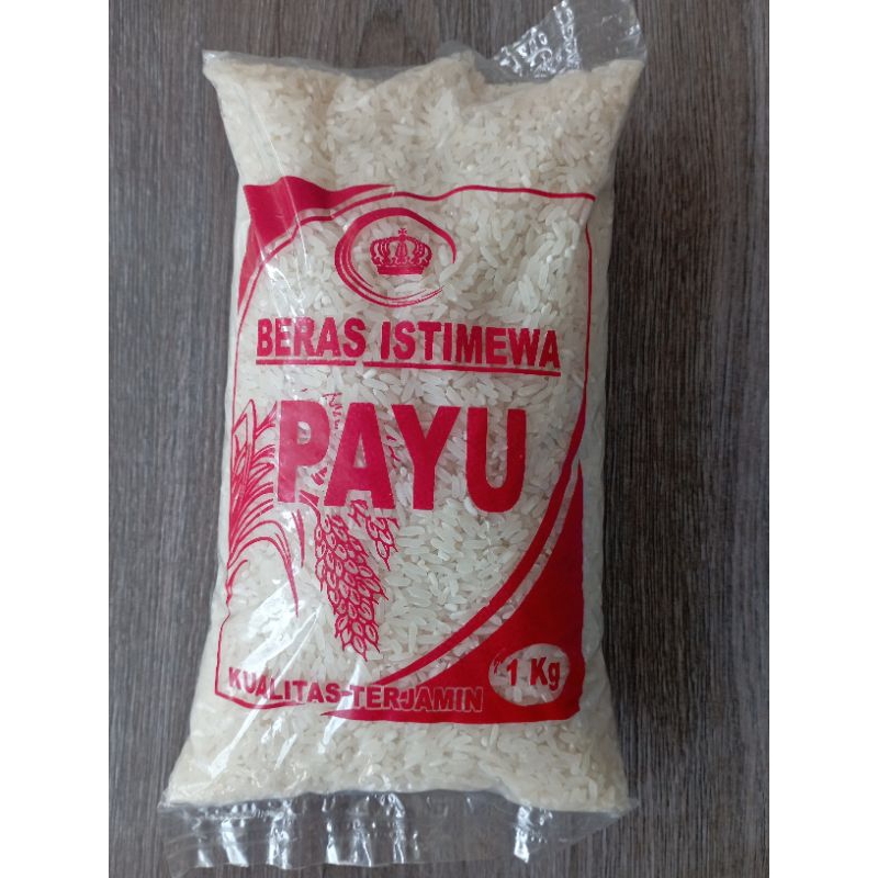 

beras payu 1kg free kopi
