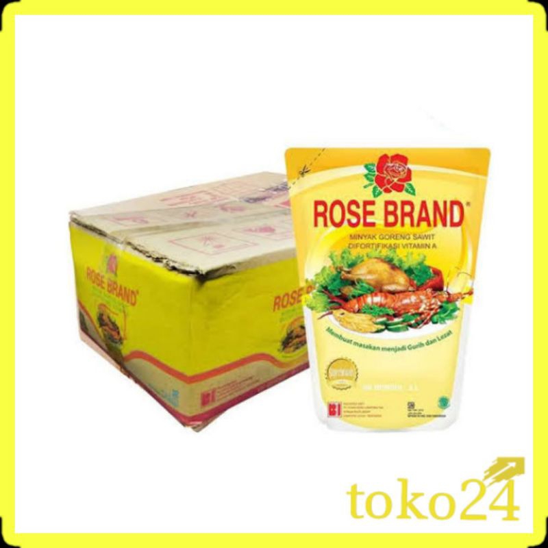 

Minyak Goreng Rose Brand 2 L 1 Dus isi 6