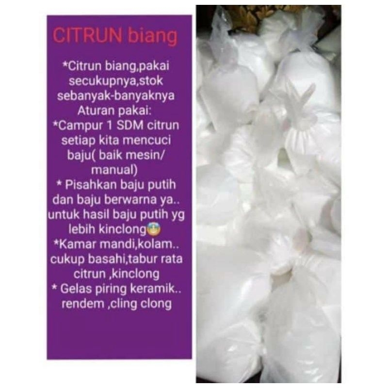 Citrun/Sitrun Pembersih Kerak Pakaian/KamarMandi