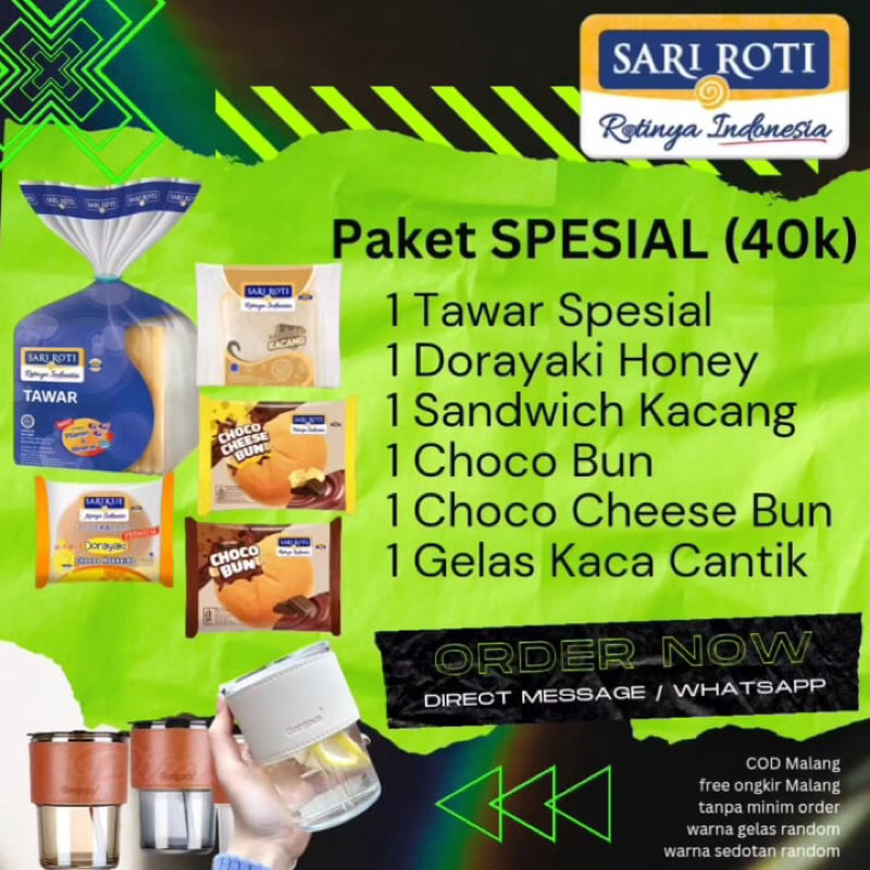 

PAKET PROMO 40.000 SPESIAL DAN KUPAS