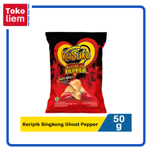 

Kusuka Keripik Singkong Ghost Pepper 50G