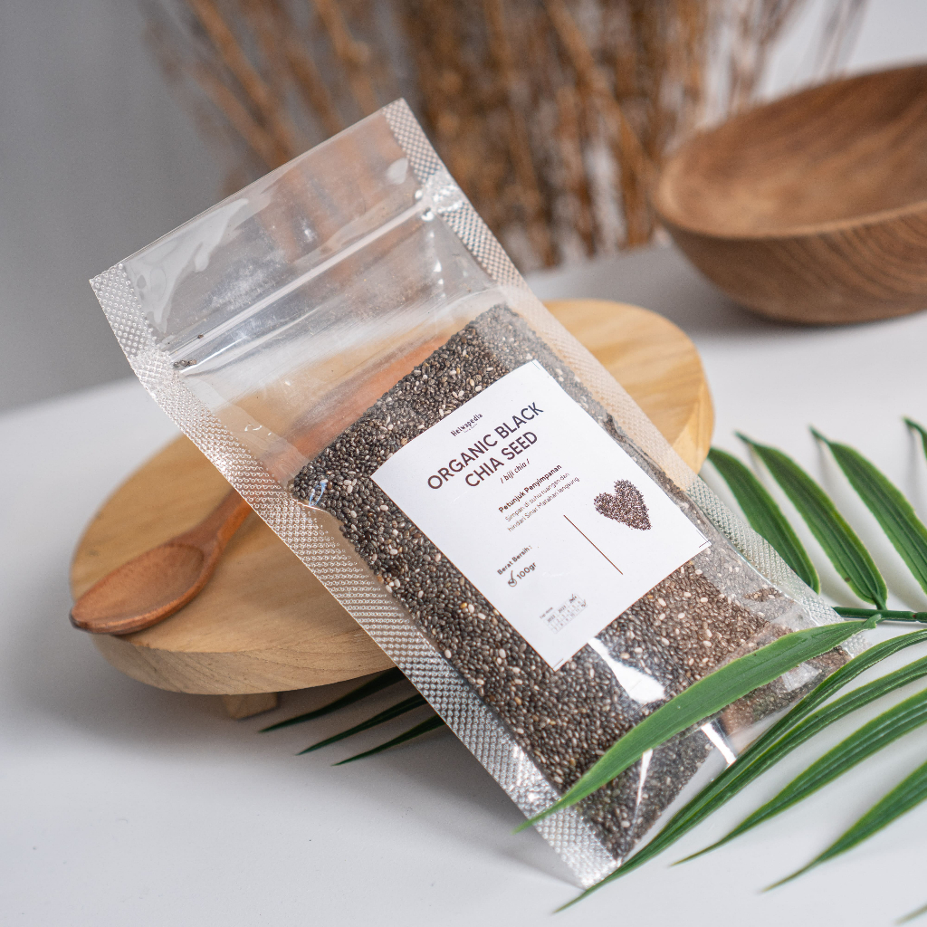 

Black Chia seed Organik 100gr by Madu Helwa