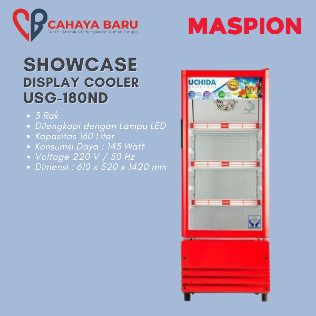MASPION SHOWCASE USG-180ND