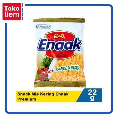 

Mi Gemez Snack Mie Kering Enaak Premium 22G