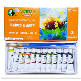

CAT AIR I WATER COLOUR MARIES 12 COLOUR X 5ML