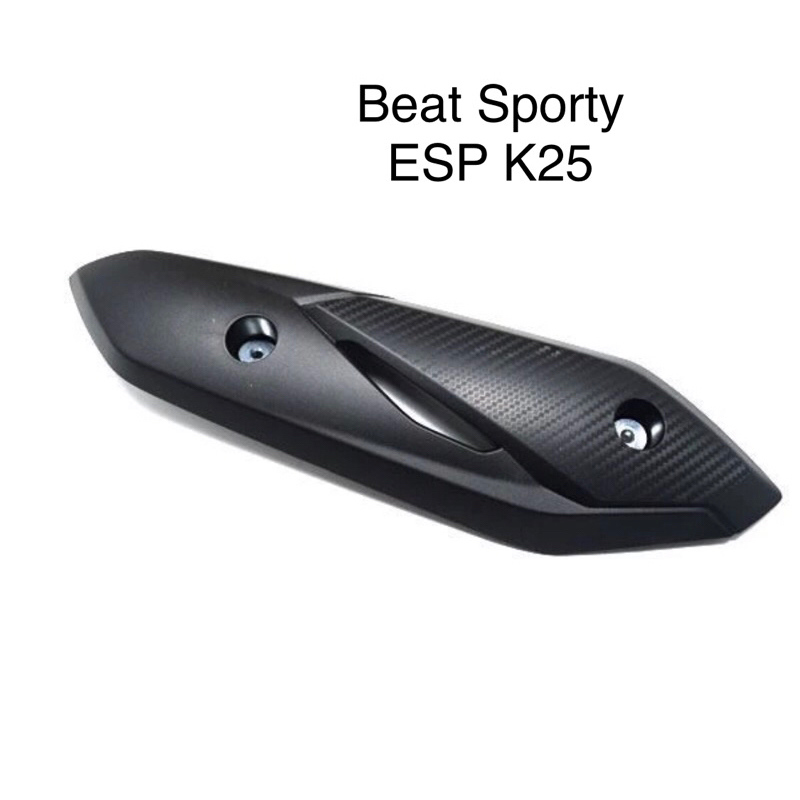 Tameng tutup knalpot K25 Beat sporty ESP original Honda