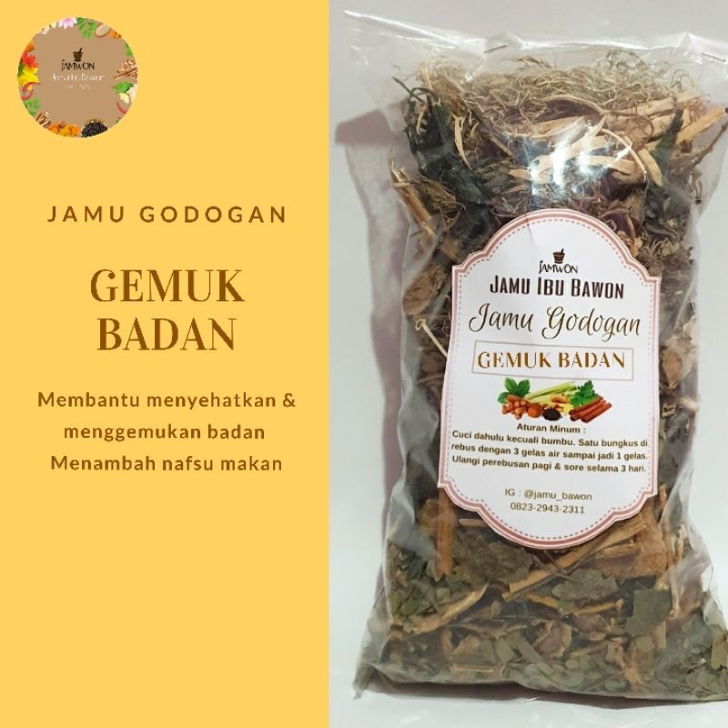 

Jamu Rebus / Godogan Gemuk Badan