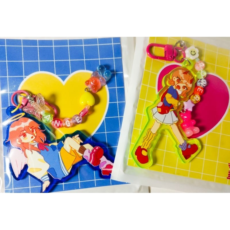 keychain anime power angel devil chainsaw man