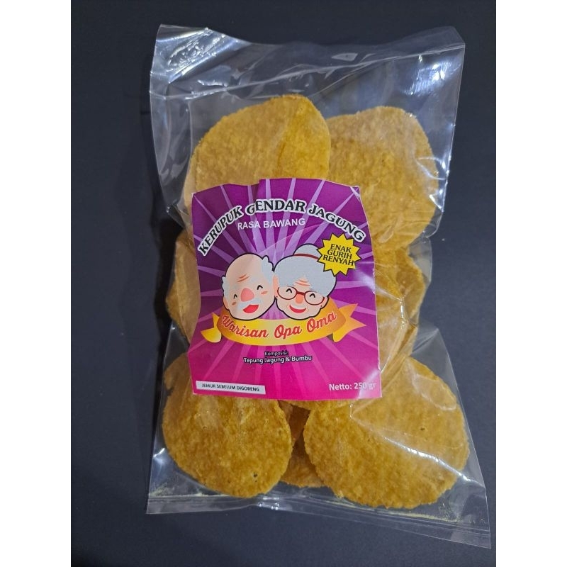 

krupuk Gendar Jagung