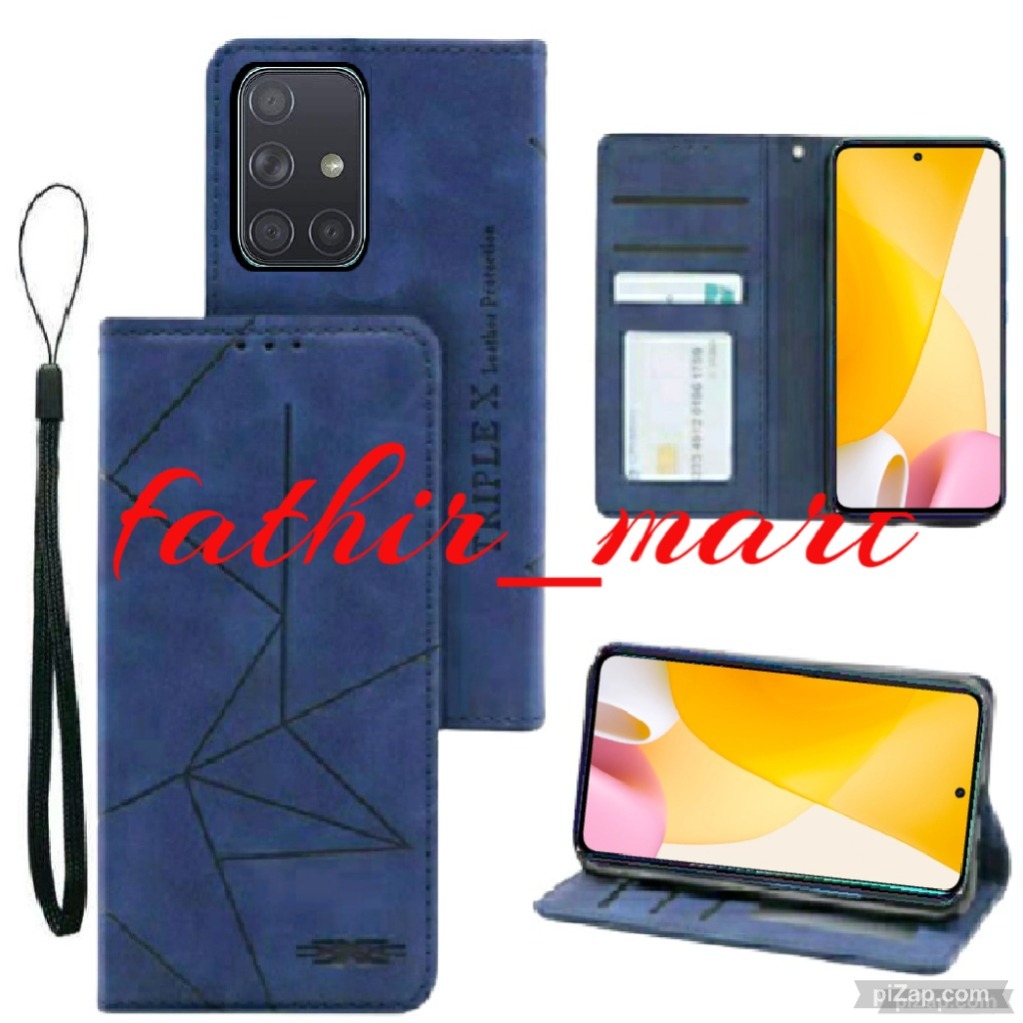 CASE SAMSUNG A51 CASE DOMPET MOTIF CASE Magnet Flip Leather Cover Leather Magnet