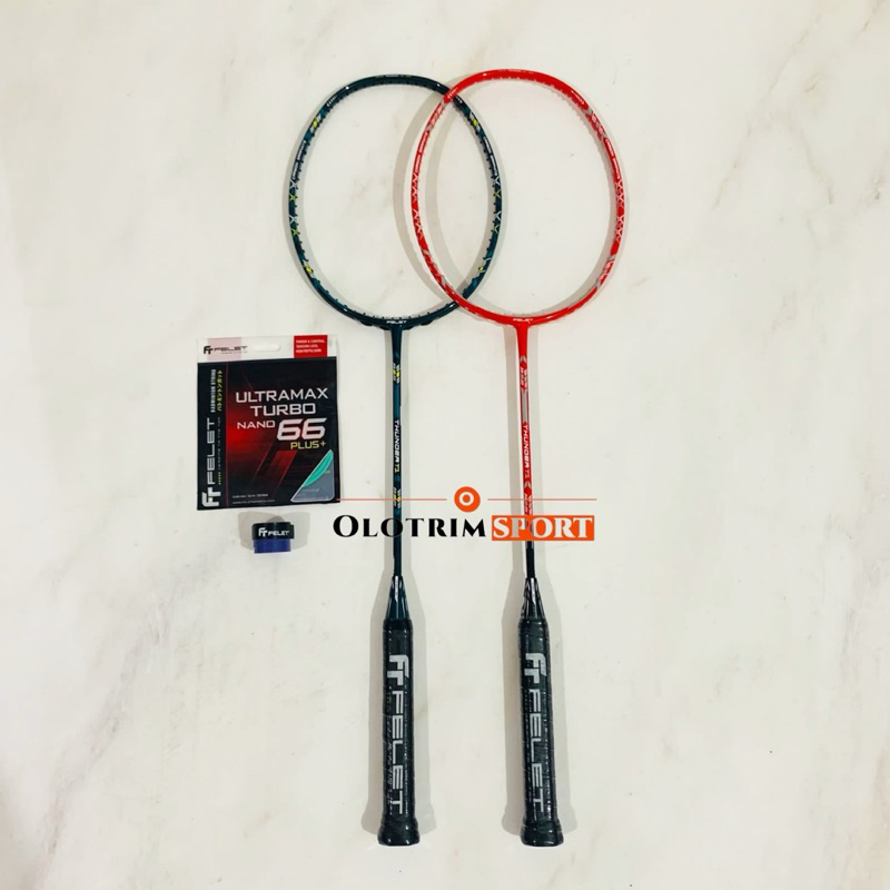 Raket Badminton FELET Dominators 20 Thunder T1 Blink Swords 1 2 Radical 1000 1001 1002 Electrowave