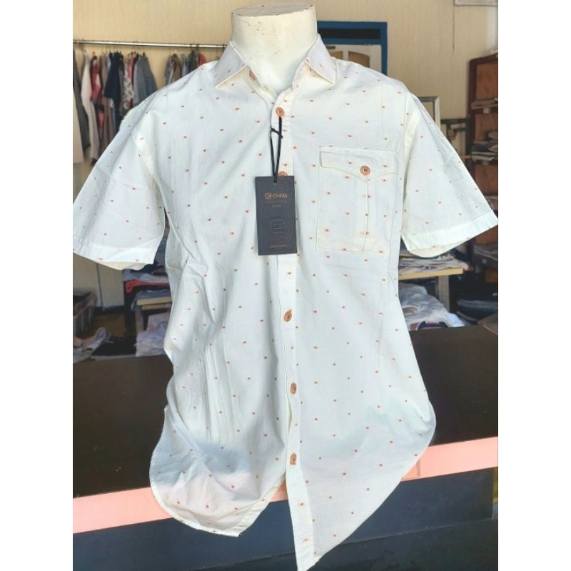 Kemeja Pria Emba Original/ Hem Pria/ Kemeja Putih Pria/ Hem putih/ Hem kotak-kotak/ Kemeja lengan pe