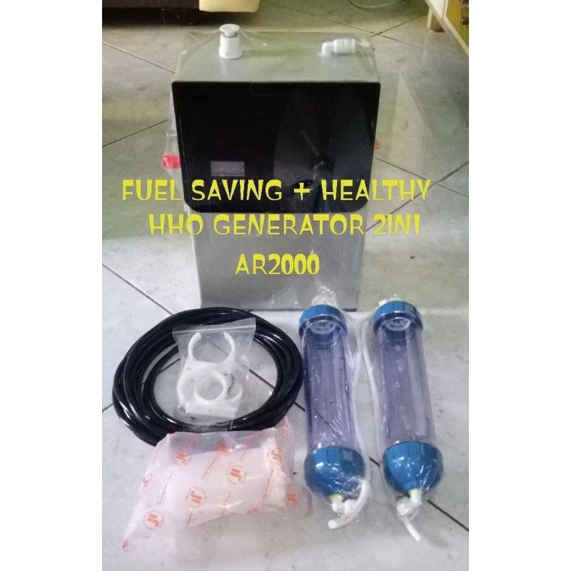 HHO Generator 2 Tabung +PSU 20A (Car & Terapi)+EFIE-UP(Tipe Tertinggi)