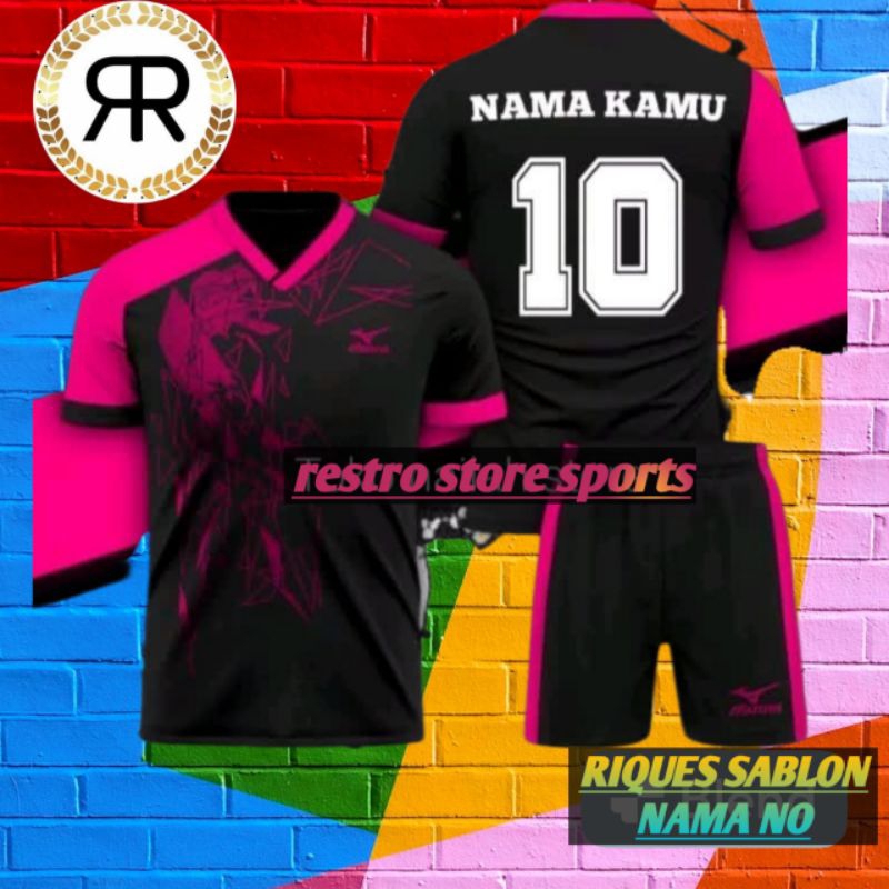 (DISCON) Jersey bola Futsal & Badminton Set dewasa berkualitas dan termurah bisa sablon dan polosan