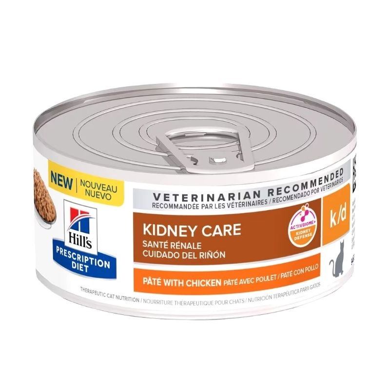 Hill's Prescription Diet Kidney Care Wet Food Chicken 156gr - Makanan Basah Kucing